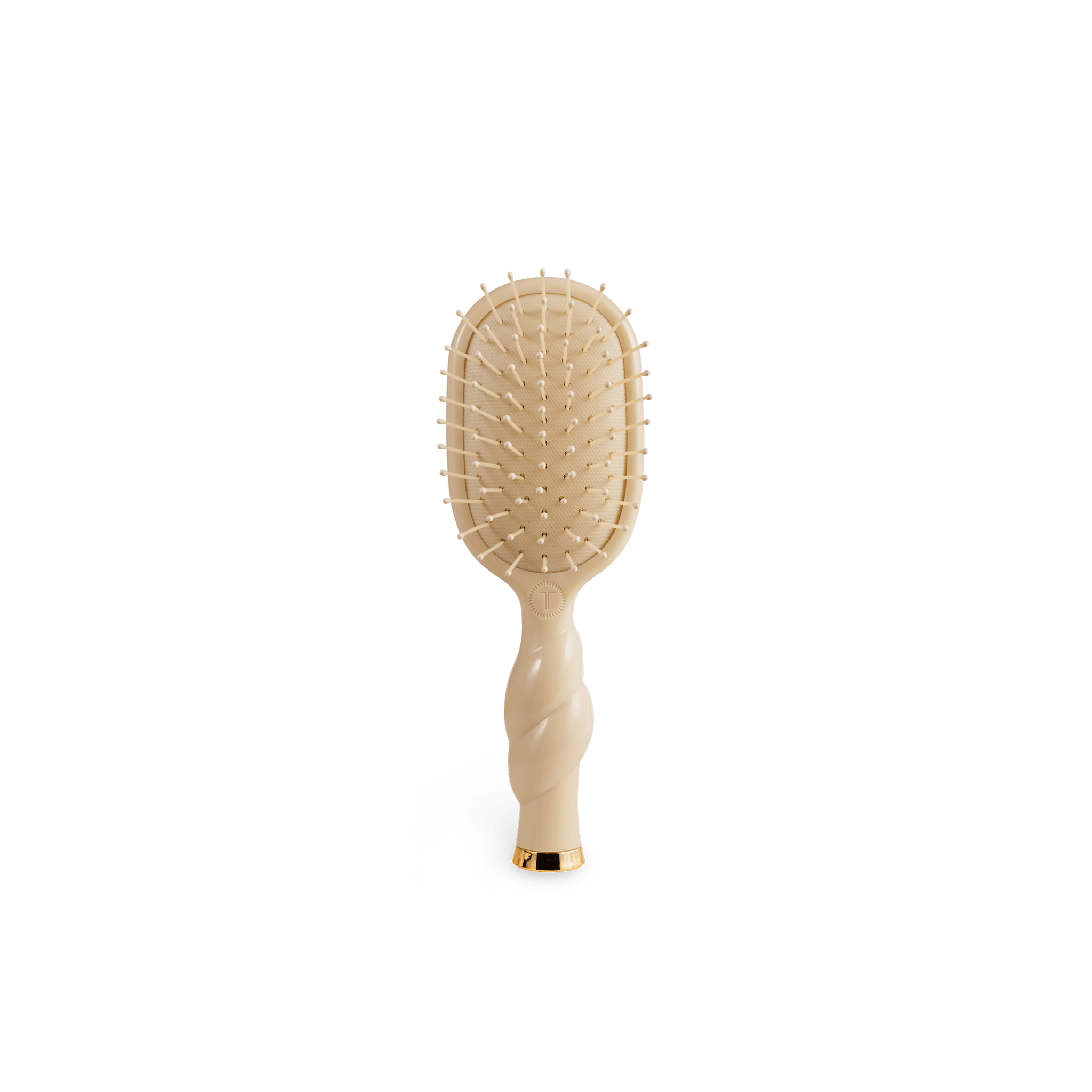 Mini Detangler Brush for Medium Hair - Tan - The Pink Pineapple 850