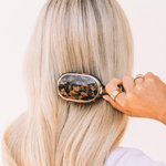 Mini Detangler Brush for Medium Hair - Tortoise - The Pink Pineapple 850