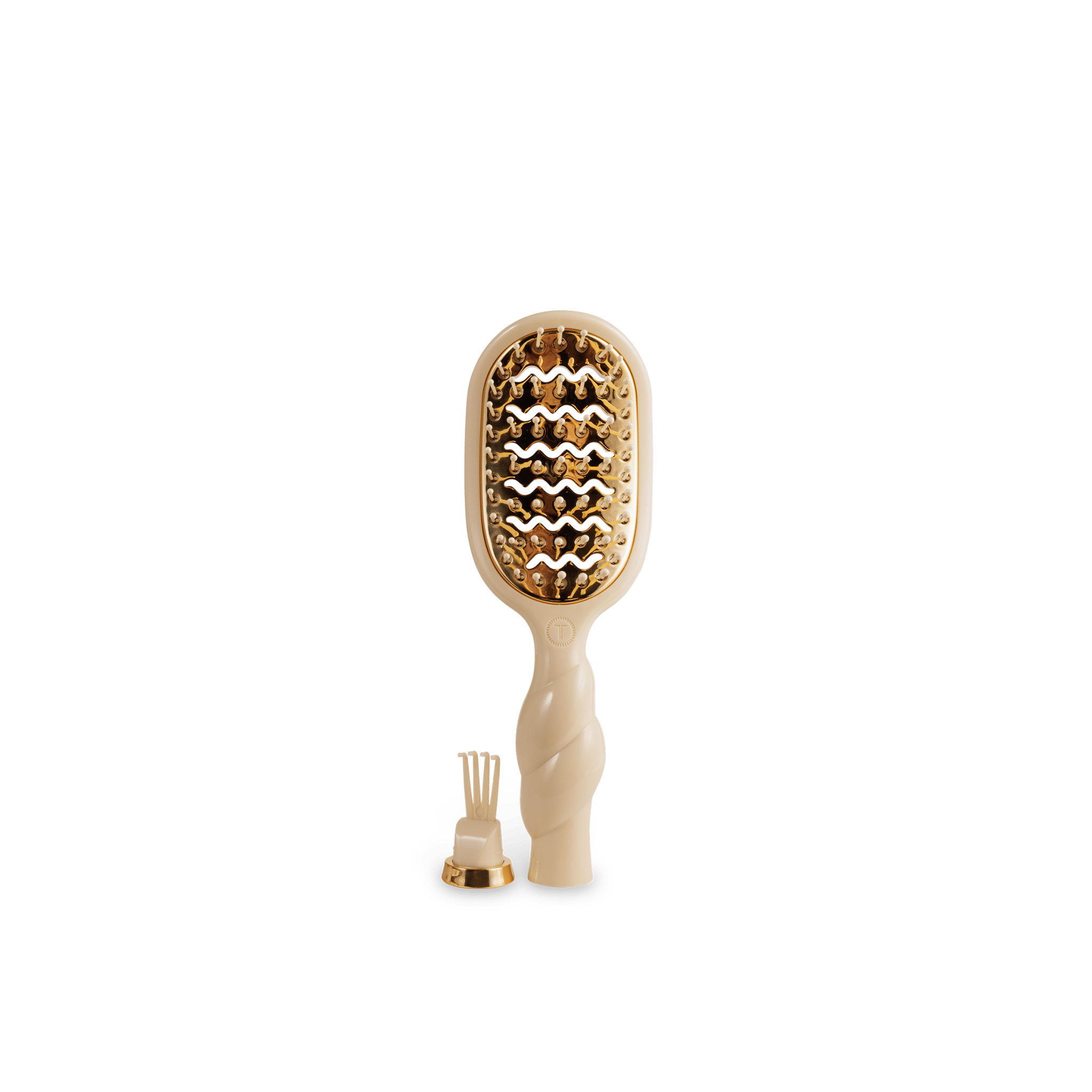 Mini Vented Brush | Tan - The Pink Pineapple 850
