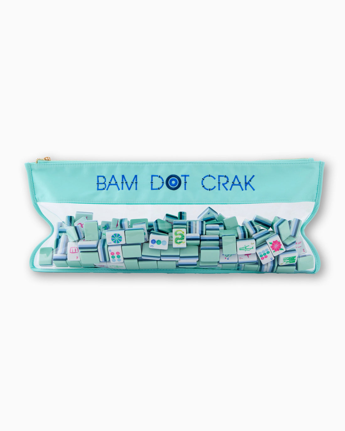 [Oh My Mahjong] Mint Bam Dot Crak Mahjong Bag
