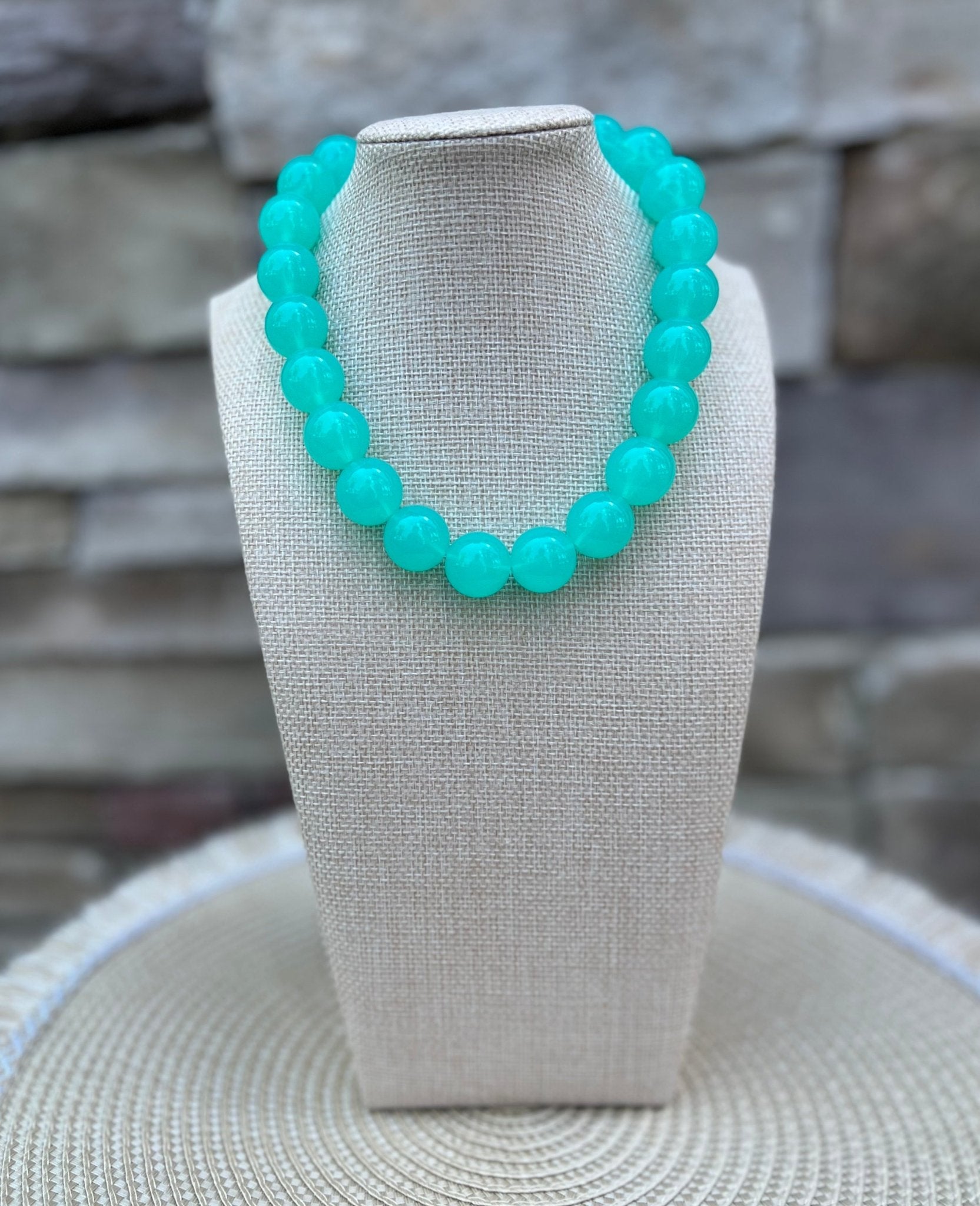 Mint Meadow Necklace - The Pink Pineapple 850