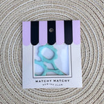 Mint Scallop Handle Embroidery Scissors - The Pink Pineapple 850