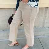 Mocha Wash High Waisted Jeans - The Pink Pineapple 850