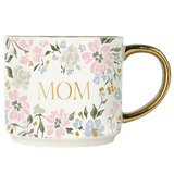 Mom Coffee Mug with Gold Handle - The Pink Pineapple 850