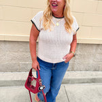 Monaco Moment Knit Top - The Pink Pineapple 850