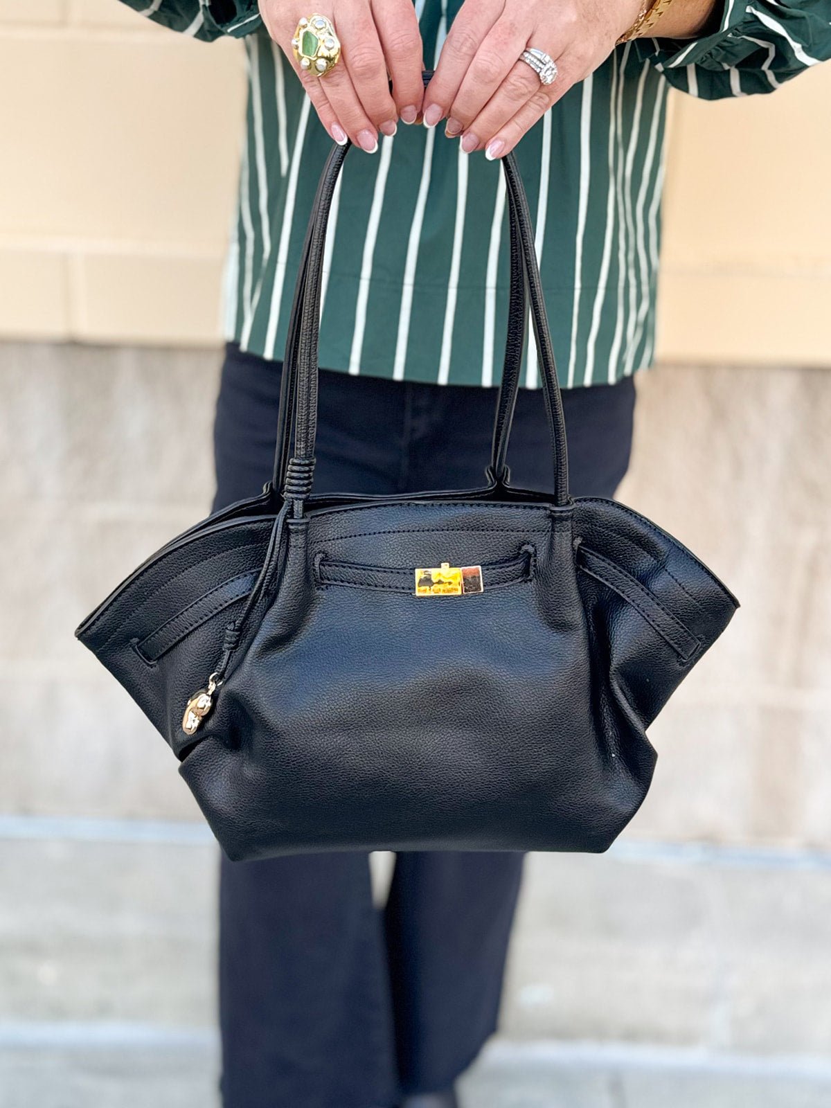 Monroe Satchel Bag - The Pink Pineapple 850