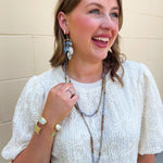 Moonlit Whimsy Beaded Necklace - The Pink Pineapple 850