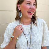 Moonlit Whimsy Beaded Necklace - The Pink Pineapple 850