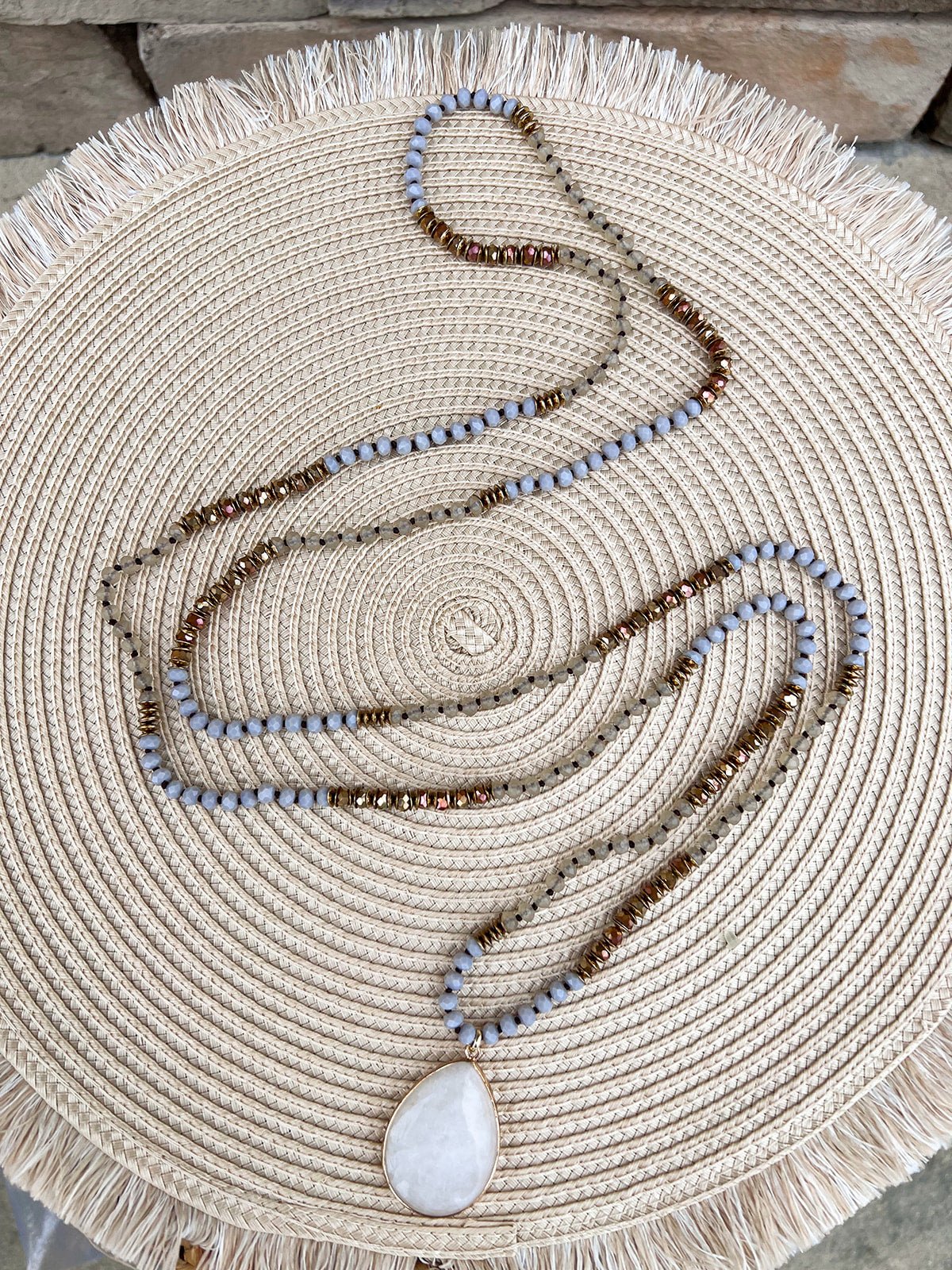 Moonlit Whimsy Beaded Necklace - The Pink Pineapple 850