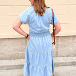 Morning Tide Midi Dress - The Pink Pineapple 850