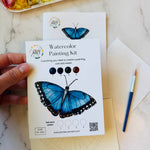 Morpho Butterfly Watercolor Kit - The Pink Pineapple 850