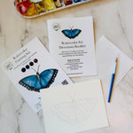 Morpho Butterfly Watercolor Kit - The Pink Pineapple 850
