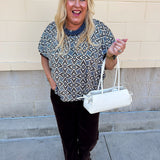 Mosaic Daydream Blouse - The Pink Pineapple 850
