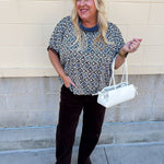 Mosaic Daydream Blouse - The Pink Pineapple 850
