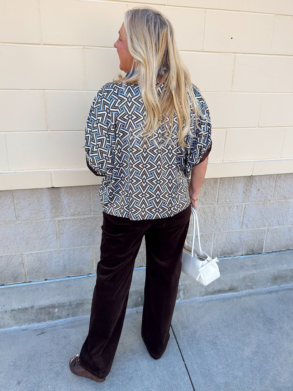 Mosaic Daydream Blouse - The Pink Pineapple 850