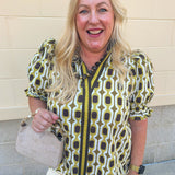 Mossy Mood Blouse - The Pink Pineapple 850