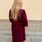 Mulberry Manor Contrast Midi Dress - The Pink Pineapple 850