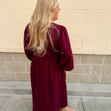 Mulberry Manor Contrast Midi Dress - The Pink Pineapple 850