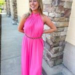 Multi Square Metal Chain Belt - The Pink Pineapple 850