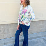 Muted Meadow Graphic Sweater - The Pink Pineapple 850