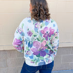 Muted Meadow Graphic Sweater - The Pink Pineapple 850