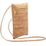 [Natalie Therese] Handmade Mini Genuine Cork Crossbody Bag - The Pink Pineapple 850