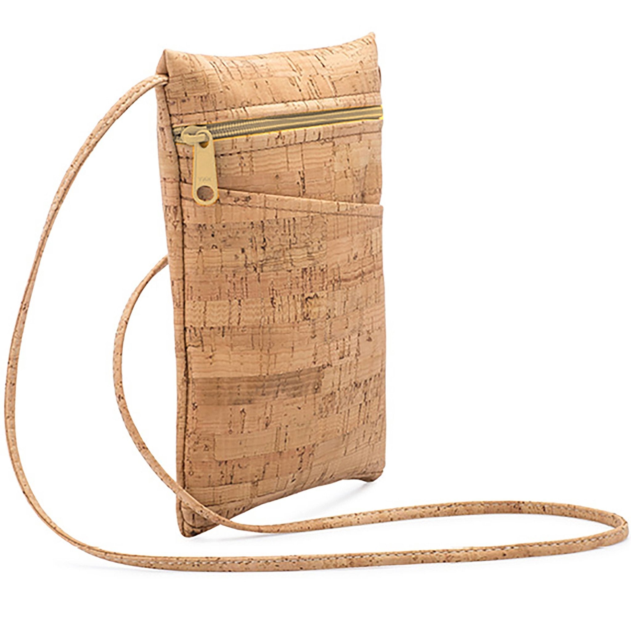 [Natalie Therese] Handmade Mini Genuine Cork Crossbody Bag - The Pink Pineapple 850