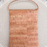 [Natalie Therese] Handmade Mini Genuine Cork Crossbody Bag - The Pink Pineapple 850