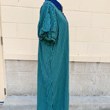 Navy Lane Maxi Dress - The Pink Pineapple 850