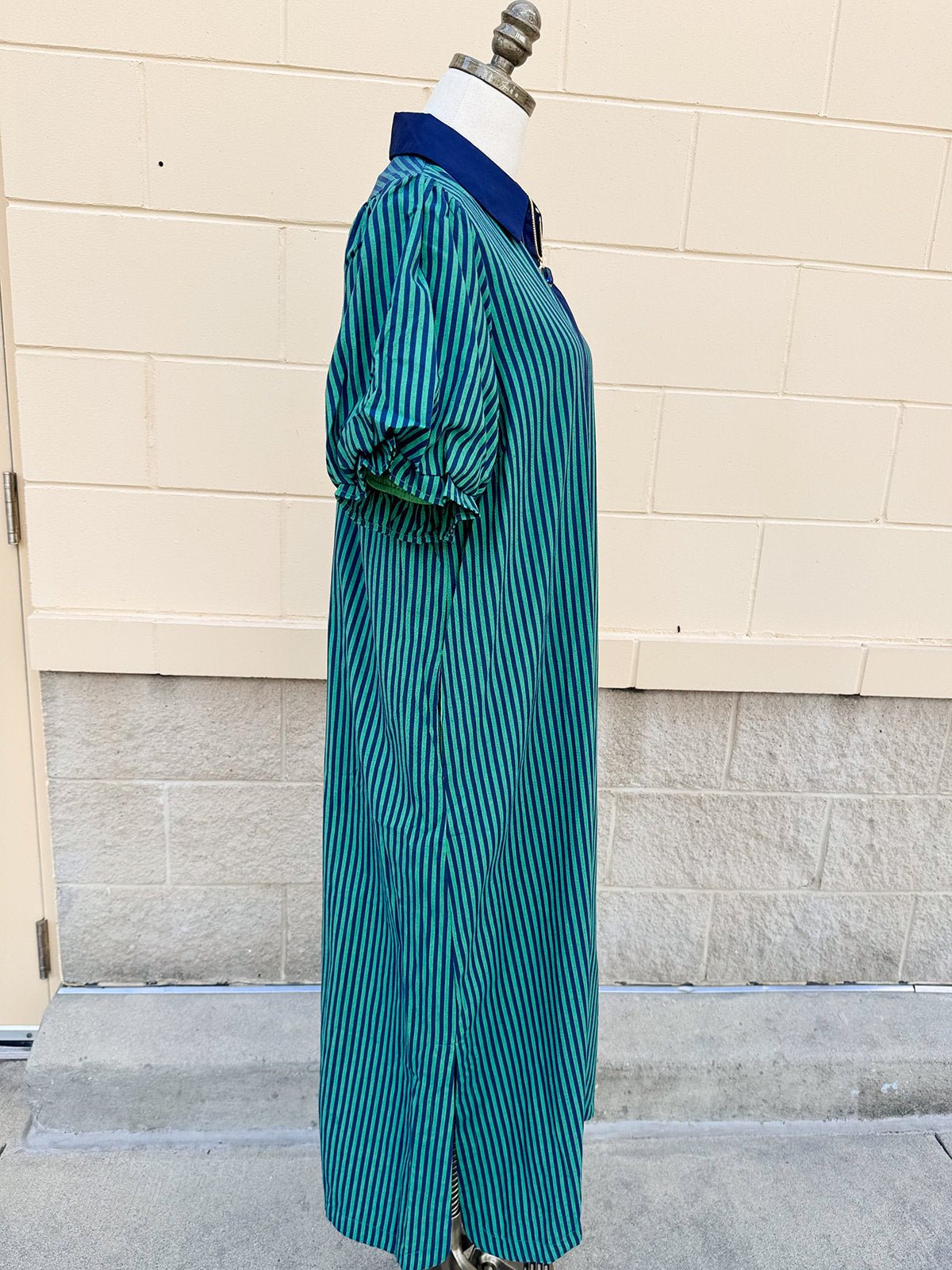 Navy Lane Maxi Dress - The Pink Pineapple 850