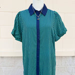 Navy Lane Maxi Dress - The Pink Pineapple 850