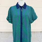 Navy Lane Maxi Dress - The Pink Pineapple 850