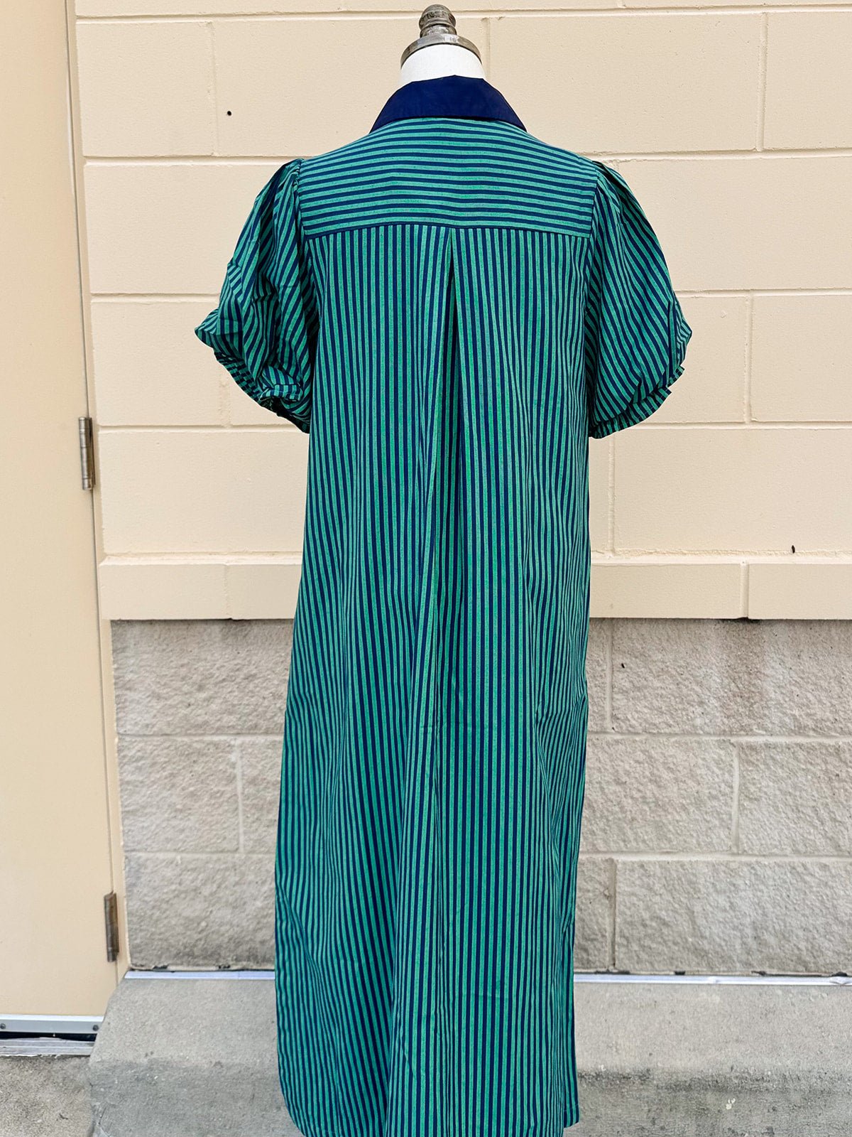 Navy Lane Maxi Dress - The Pink Pineapple 850