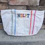 NDLPT Canvas Project Tote - The Pink Pineapple 850