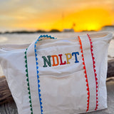 NDLPT Canvas Project Tote - The Pink Pineapple 850