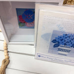Needlepoint Shadowbox Frame - The Pink Pineapple 850