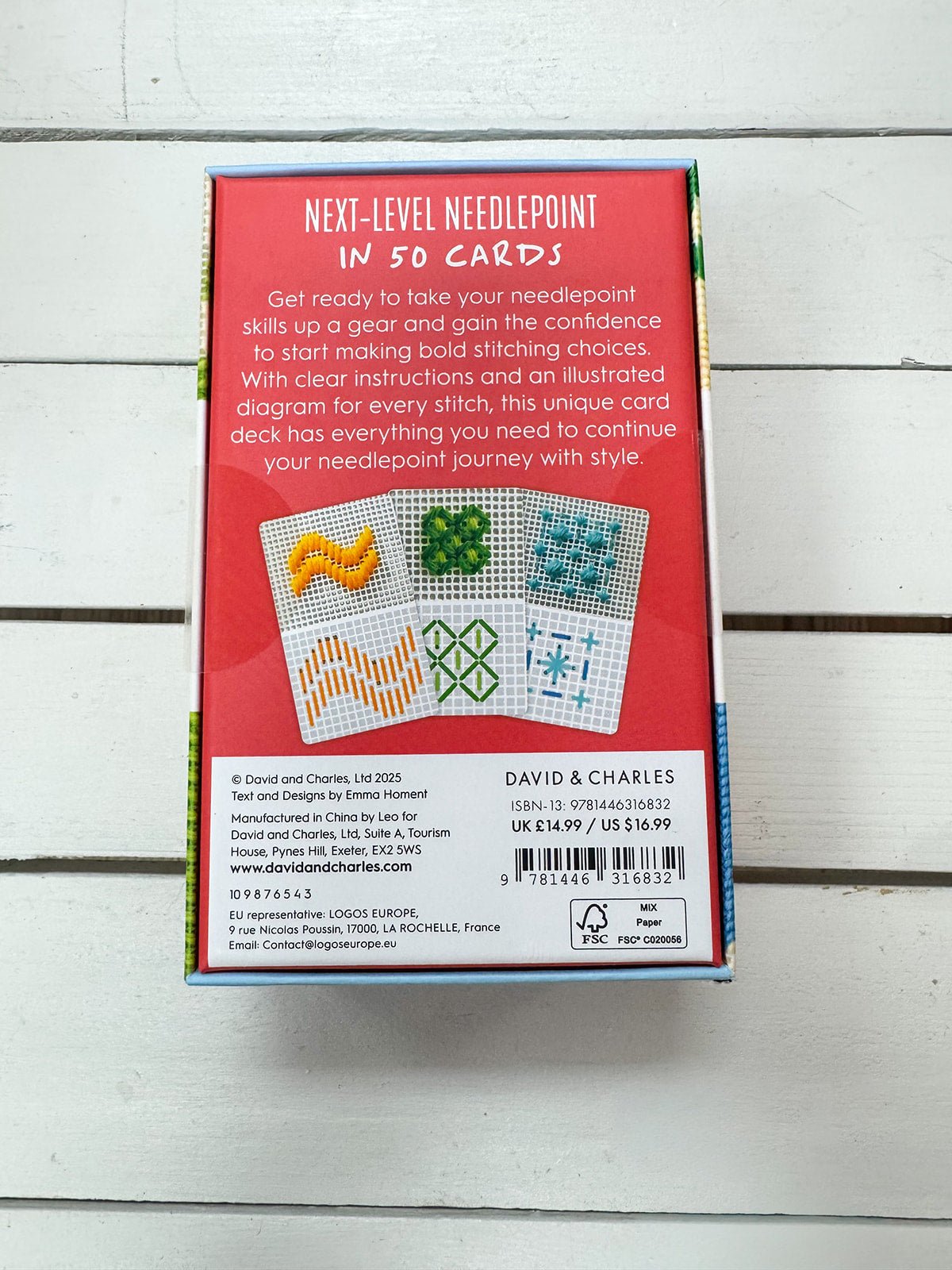Next-Level Needlepoint Card Deck - The Pink Pineapple 850