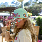 No Rain, No Flowers Snapback Hat - The Pink Pineapple 850