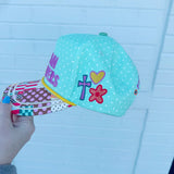 No Rain, No Flowers Snapback Hat - The Pink Pineapple 850