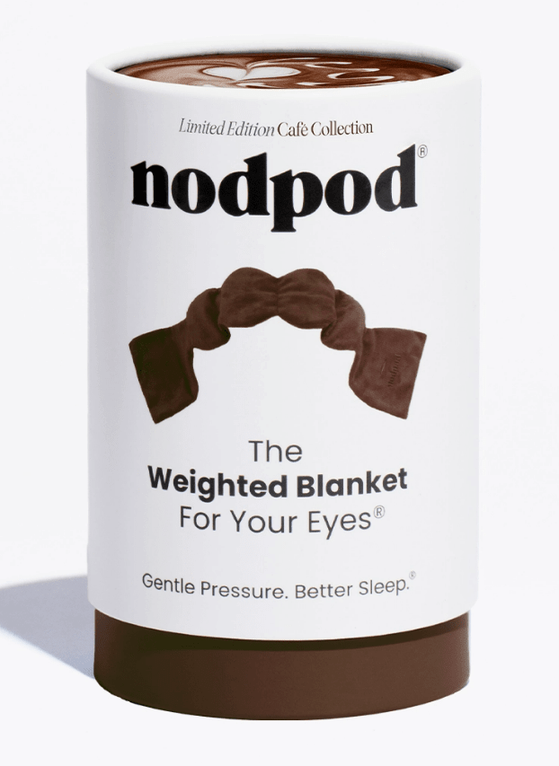 [nodpod] Weighted Sleep Mask in Espresso - The Pink Pineapple 850