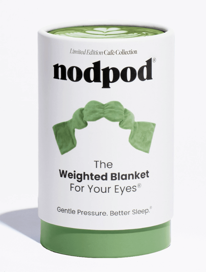 [nodpod] Weighted Sleep Mask in Matcha - The Pink Pineapple 850