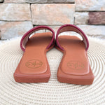 Noles Embroidered Sandals in Gold - The Pink Pineapple 850