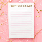 Notepad - Teacher Appreciation - The Pink Pineapple 850
