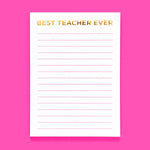 Notepad - Teacher Appreciation - The Pink Pineapple 850