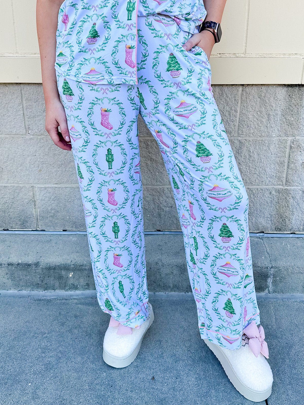 Nutcracker Charm Pajama Set - The Pink Pineapple 850