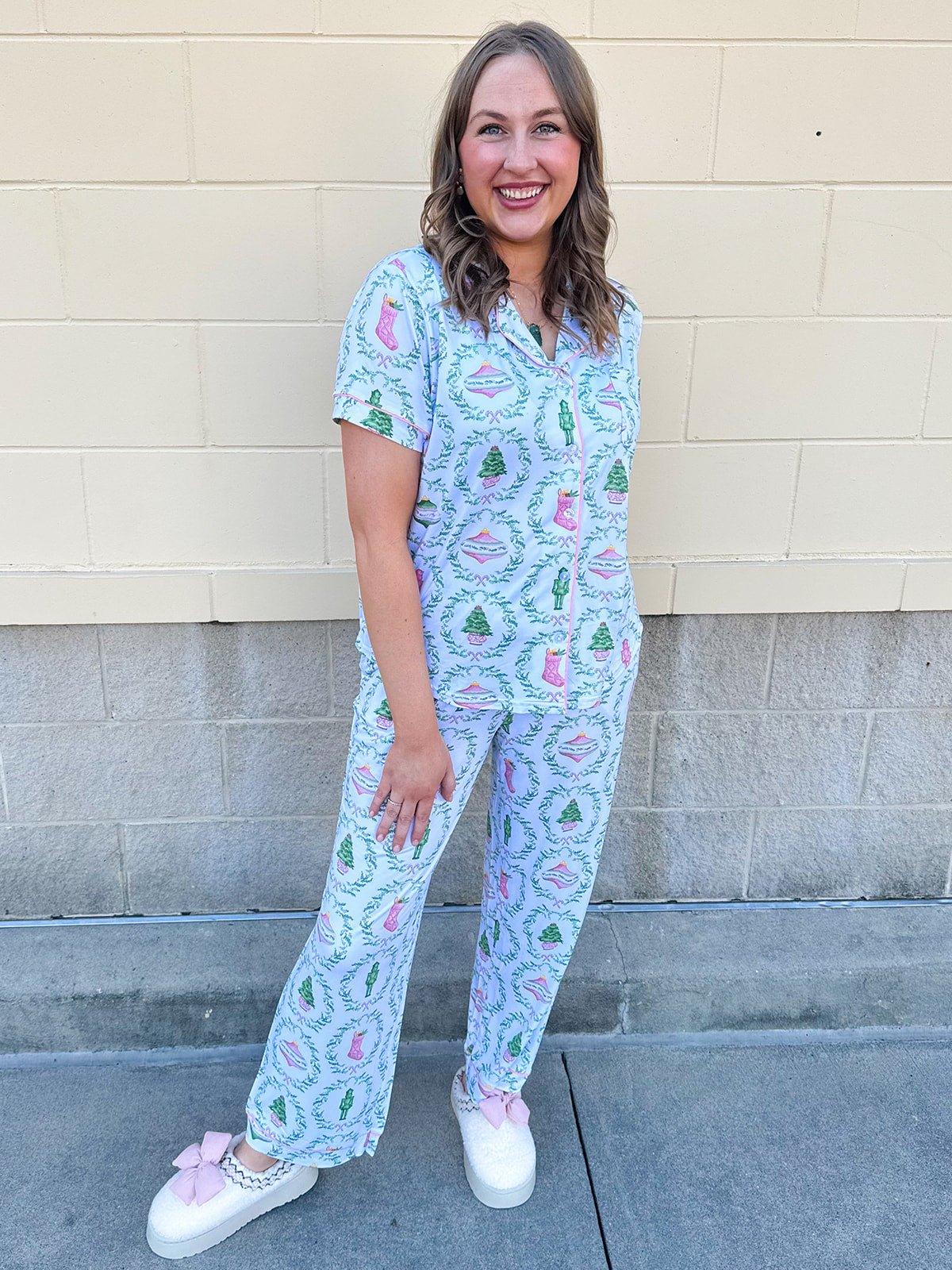 Nutcracker Charm Pajama Set - The Pink Pineapple 850
