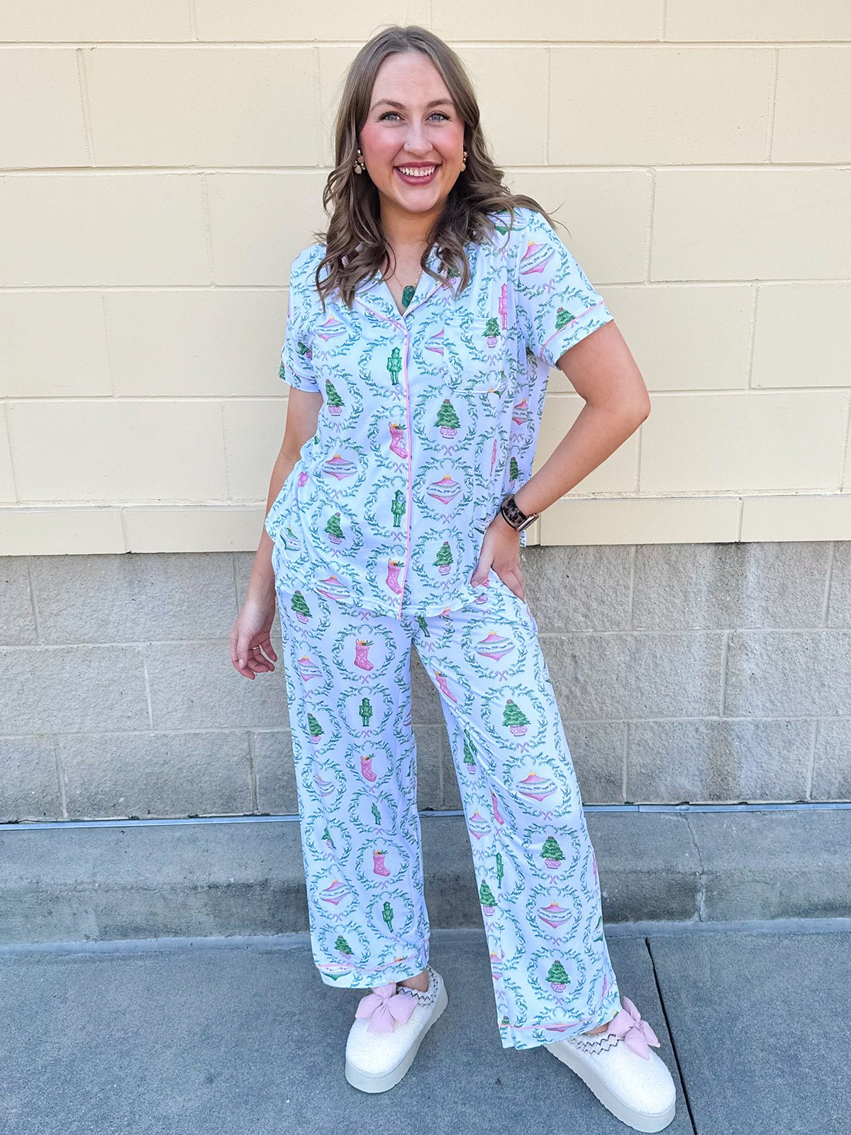 Nutcracker Charm Pajama Set - The Pink Pineapple 850
