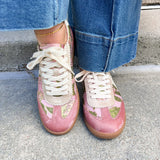 [Oasis Society] Kyla Rose Garden Classic Sneaker - The Pink Pineapple 850