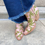 [Oasis Society] Tesha Rose Garden Western Boots - The Pink Pineapple 850