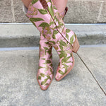 [Oasis Society] Tesha Rose Garden Western Boots - The Pink Pineapple 850